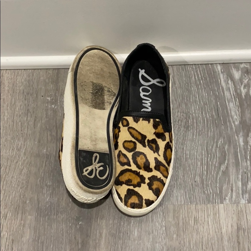 Sam Edelman Leopard Slipons - Picture 2 of 2